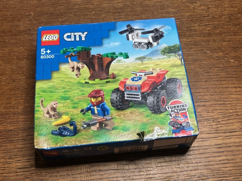 Lego City Set 60300 - Wildlife Rescue ATV, Ophalen of Verzenden, Nieuw, Complete set, Lego