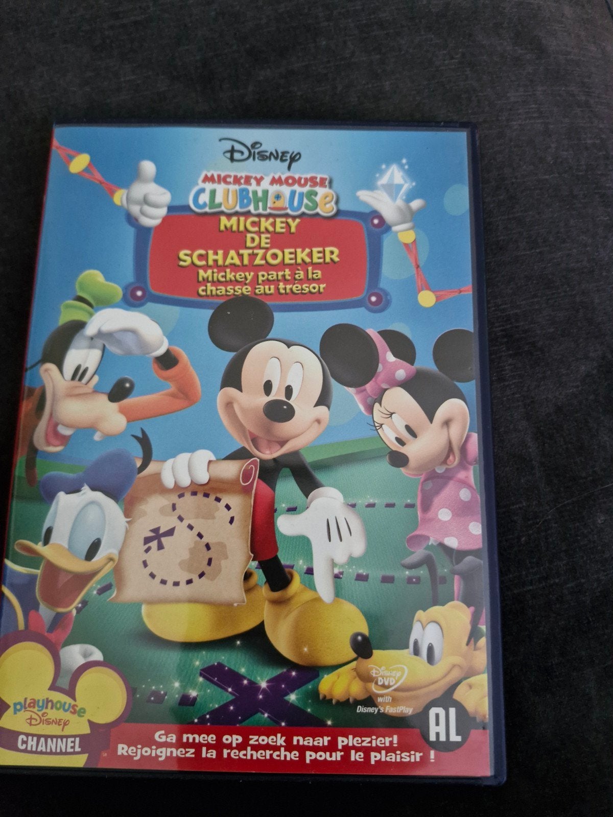 dvd mickey mouse clubhuis, Alle leeftijden, Ophalen of Verzenden, Gebruikt