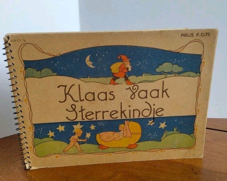 Klaas Vaak Sterrekindje - Vintage sprookjesboek, Gelezen, Wil de Wingerd, Jongen of Meisje, Ophalen of Verzenden