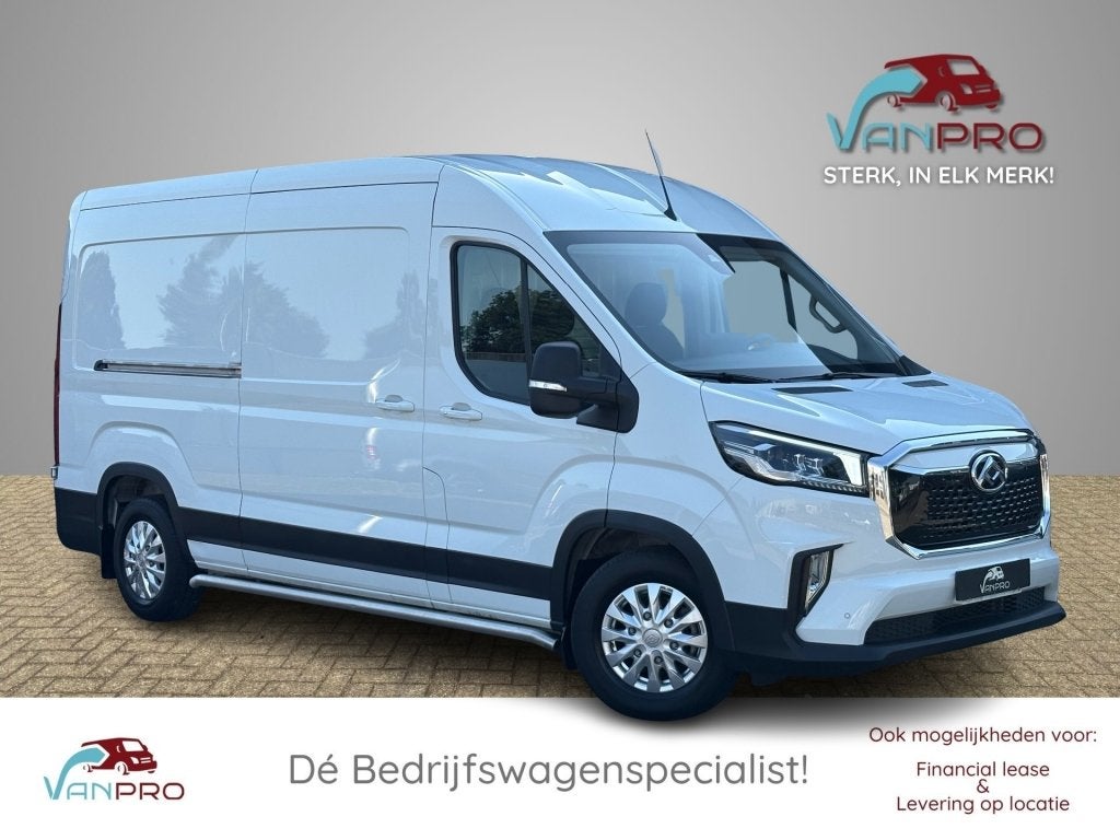 Maxus EDELIVER 9 eDeliver L3H2 89kw SOH 93,2% HOGE ACTIERADI, Auto's, 89 kWh, Wit, Origineel Nederlands, 204 pk