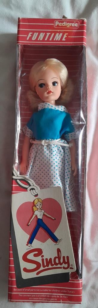 Pop Sindy Pedigree Funtime Vintage, Verzamelen, Poppen, Ophalen of Verzenden, Nieuw, Pop