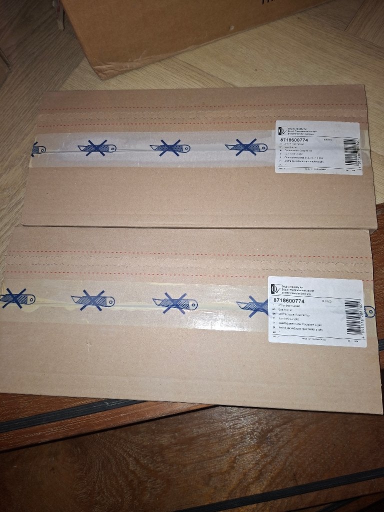2x Brander pakking nefit trendline, Doe-het-zelf en Verbouw, Minder dan 30 cm, Hoog rendement (Hr), Cv-ketel of Combi-ketel, Nieuw