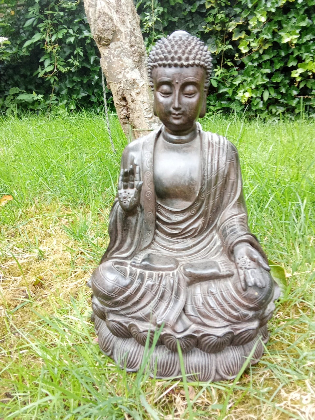 Prachtig Boeddha beeld - Rust en Sereniteitsuitstraling, Ophalen of Verzenden, Zo goed als nieuw