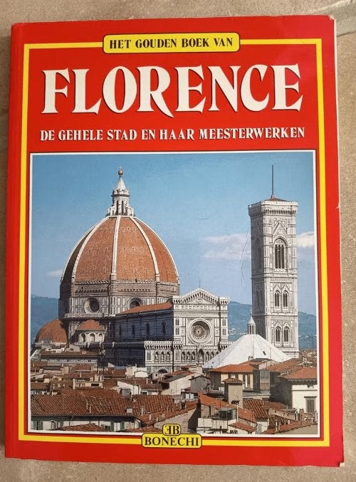 Florence: De Gehele Stad en Haar Meesterwerken € 5,00, Bonechi, Europa, Ophalen of Verzenden, Reisgids of -boek