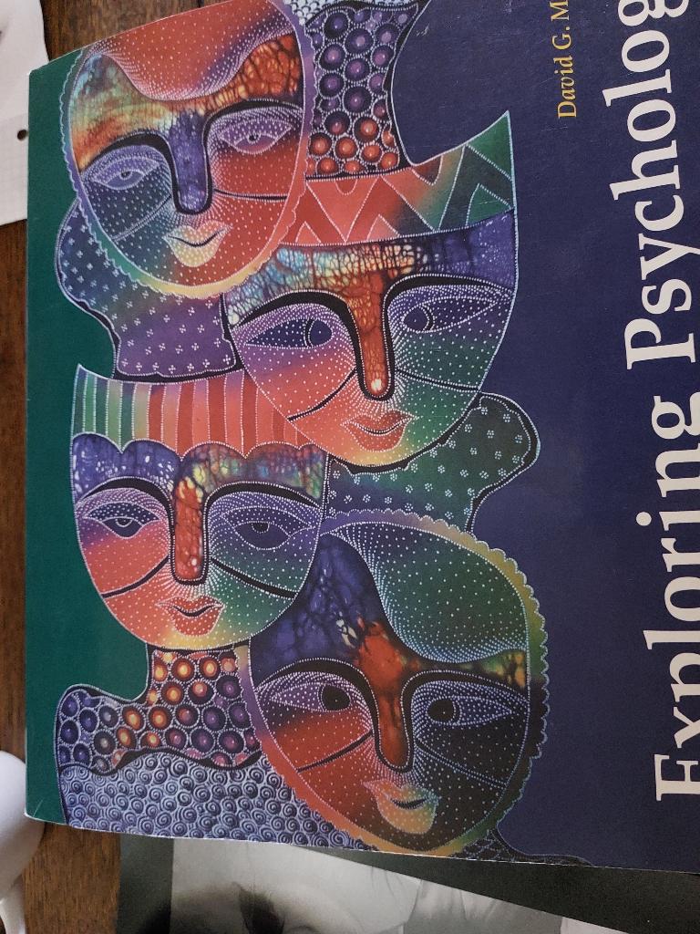 exploring psychology: David G. Myers, Ophalen of Verzenden, Zo goed als nieuw