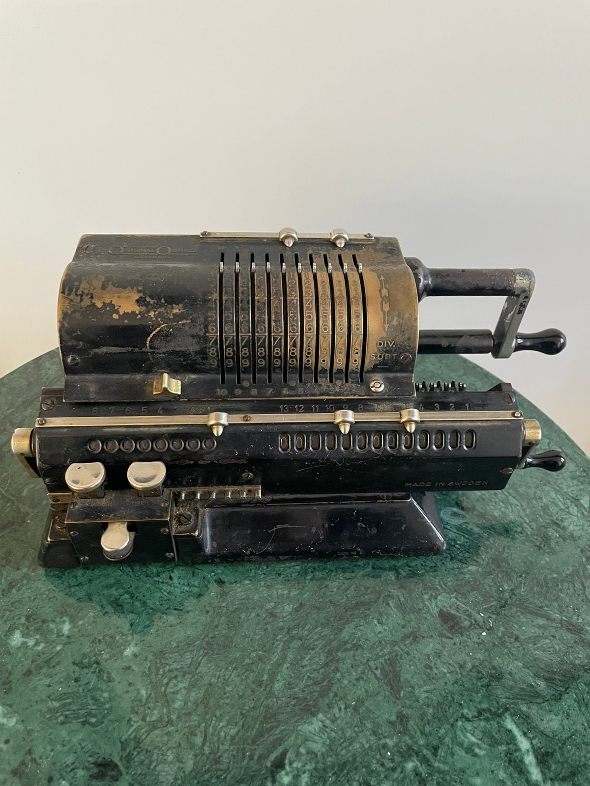 Original Ohdner Arithmometer - Göteborg Zweden - 1929-1931, Antiek en Kunst, Ophalen of Verzenden