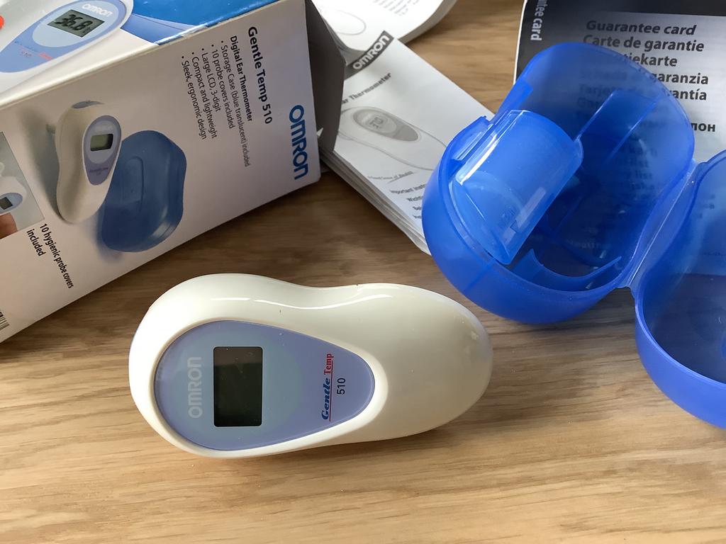 Digitale oorthermometer Omron, Diversen, Ophalen of Verzenden, Zo goed als nieuw