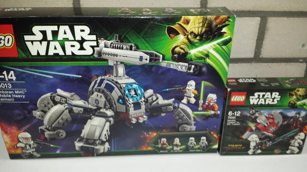 Lego star wars 75013,75001, Ophalen, Compleet, Star Wars, Lego