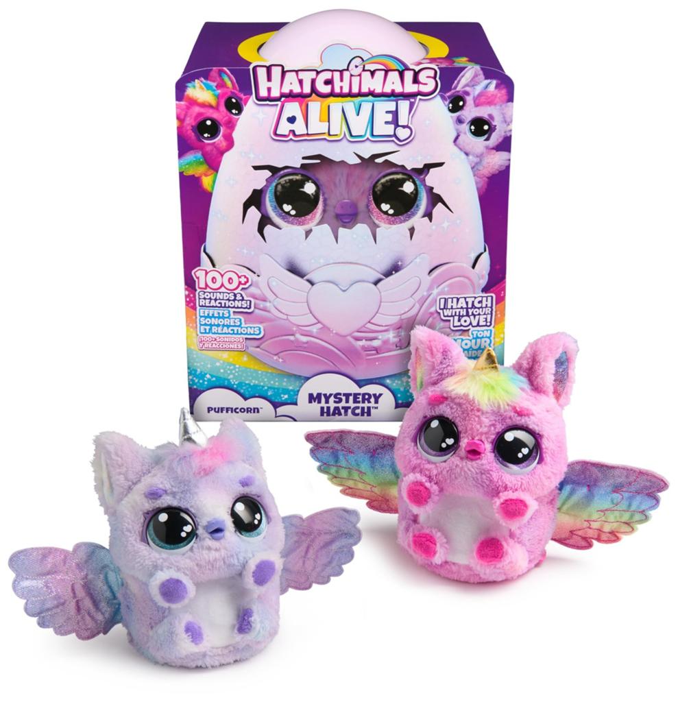 Hatchimals Alive! Pufficorn Mystery Hatch - Nieuw in doos, Kinderen en Baby's, Speelgoed | Overig, Nieuw, Jongen of Meisje, Ophalen of Verzenden