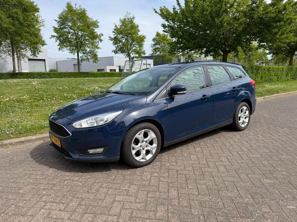 Ford Focus 1.5 Tdci 120pk 2017 Blauw EX BPM, Auto's, 4 cilinders, Blauw, Origineel Nederlands, Particulier