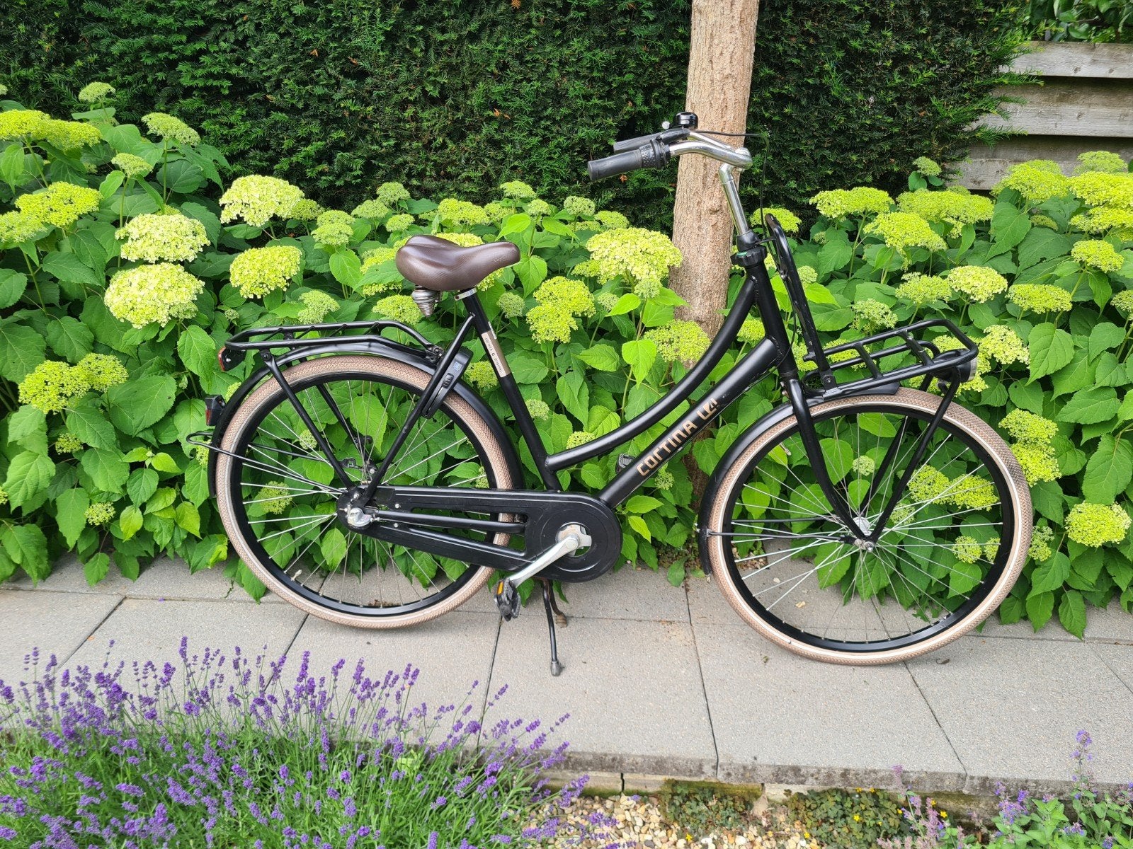 T.k.cortina u4 met versn transportfiets omafiets pickup oma, Gebruikt, Versnellingen, 56 cm of meer, Ophalen