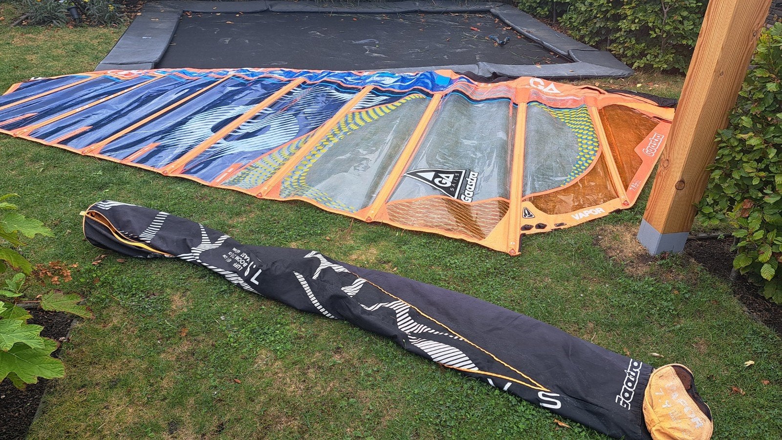 Gaastra 7.9 zeil met 4 cambers, Watersport en Boten, Windsurfen, Ophalen, Gebruikt, Zeil