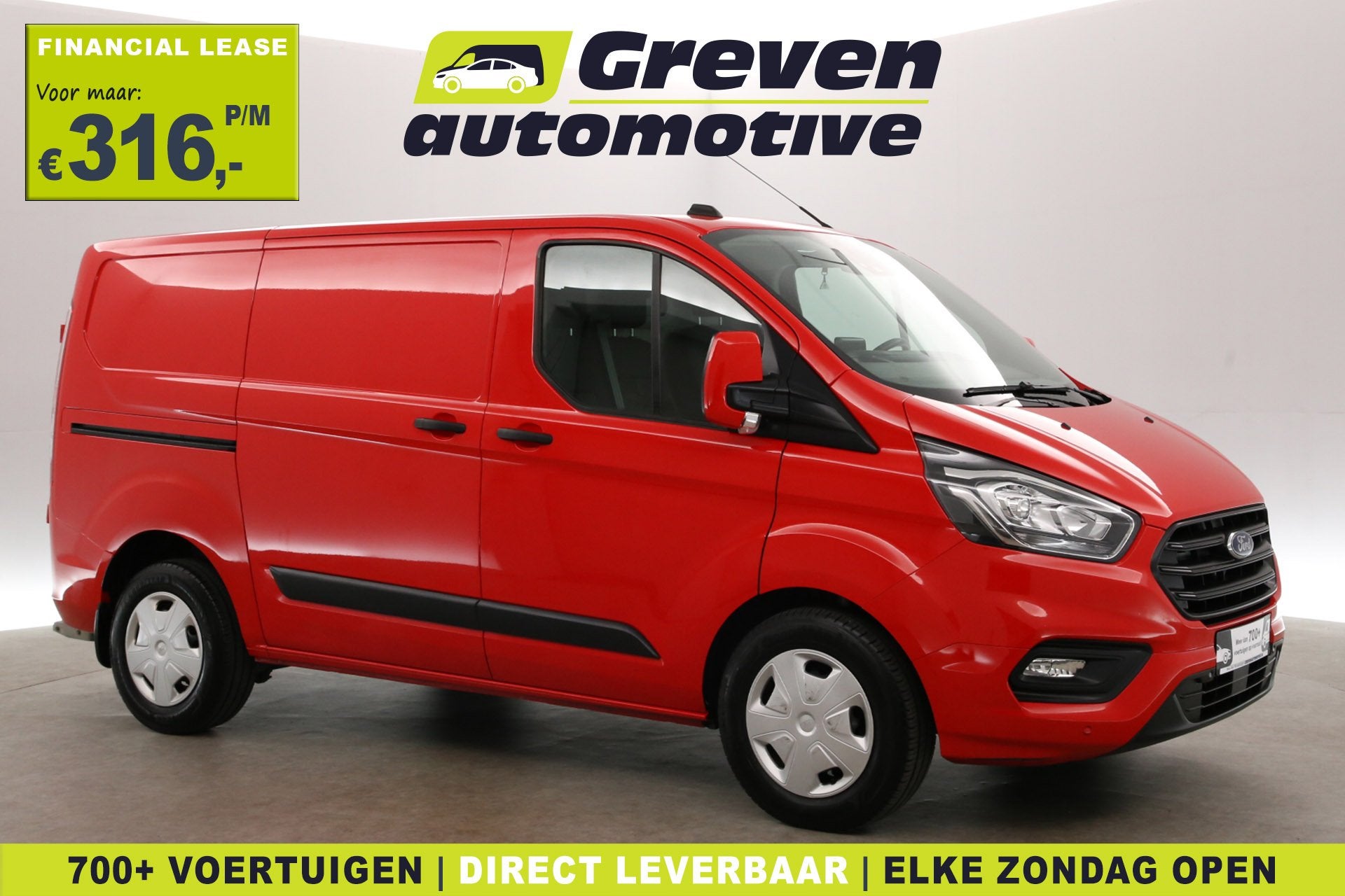Ford Transit Custom 2.0 TDCI L1H1 | Automaat | Airco | Camer