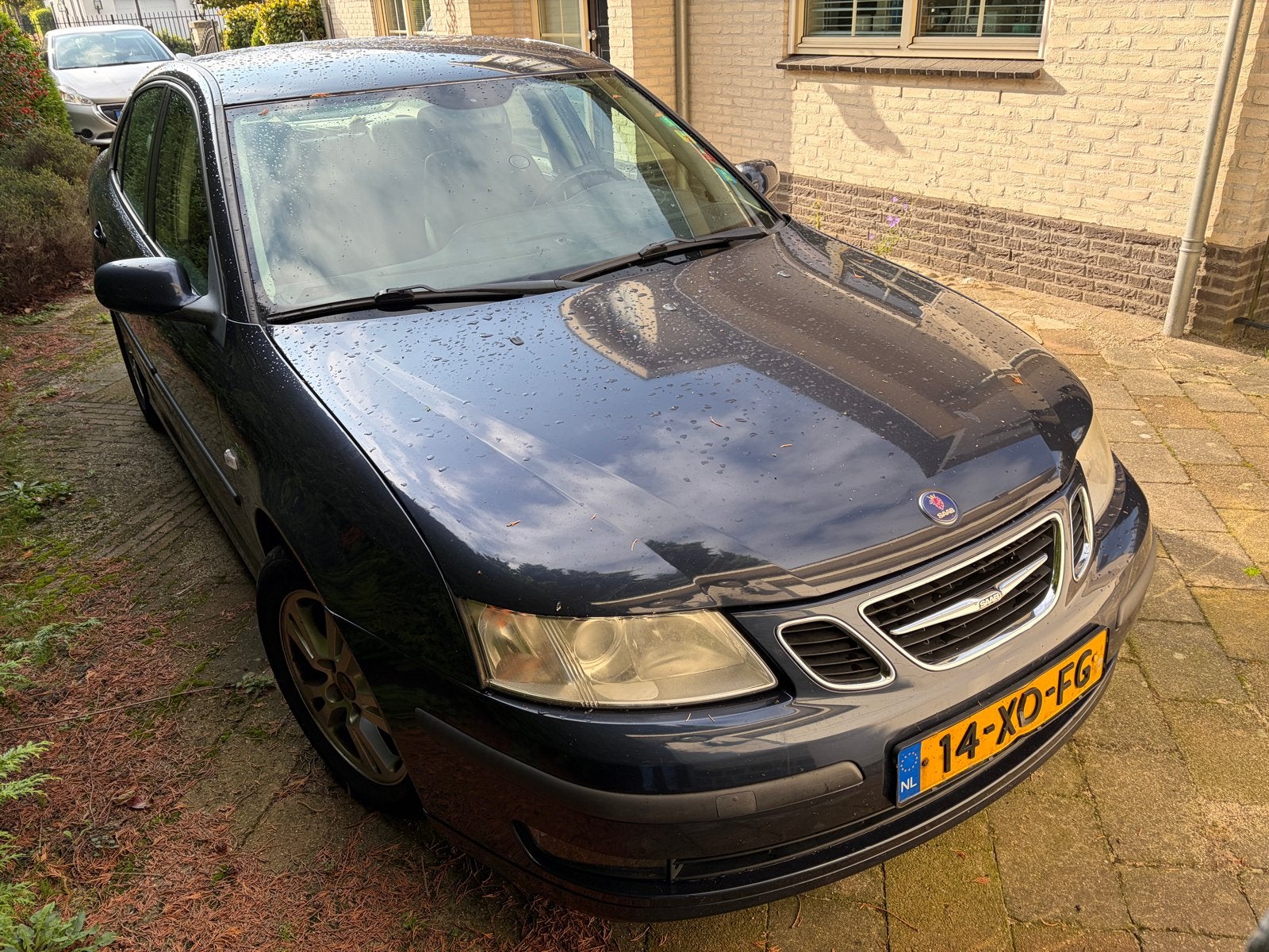 Saab 9-3 1.8 T Sport Sedan 2007 Blauw, Auto's, 4 cilinders, Blauw, Origineel Nederlands, 75 €/maand