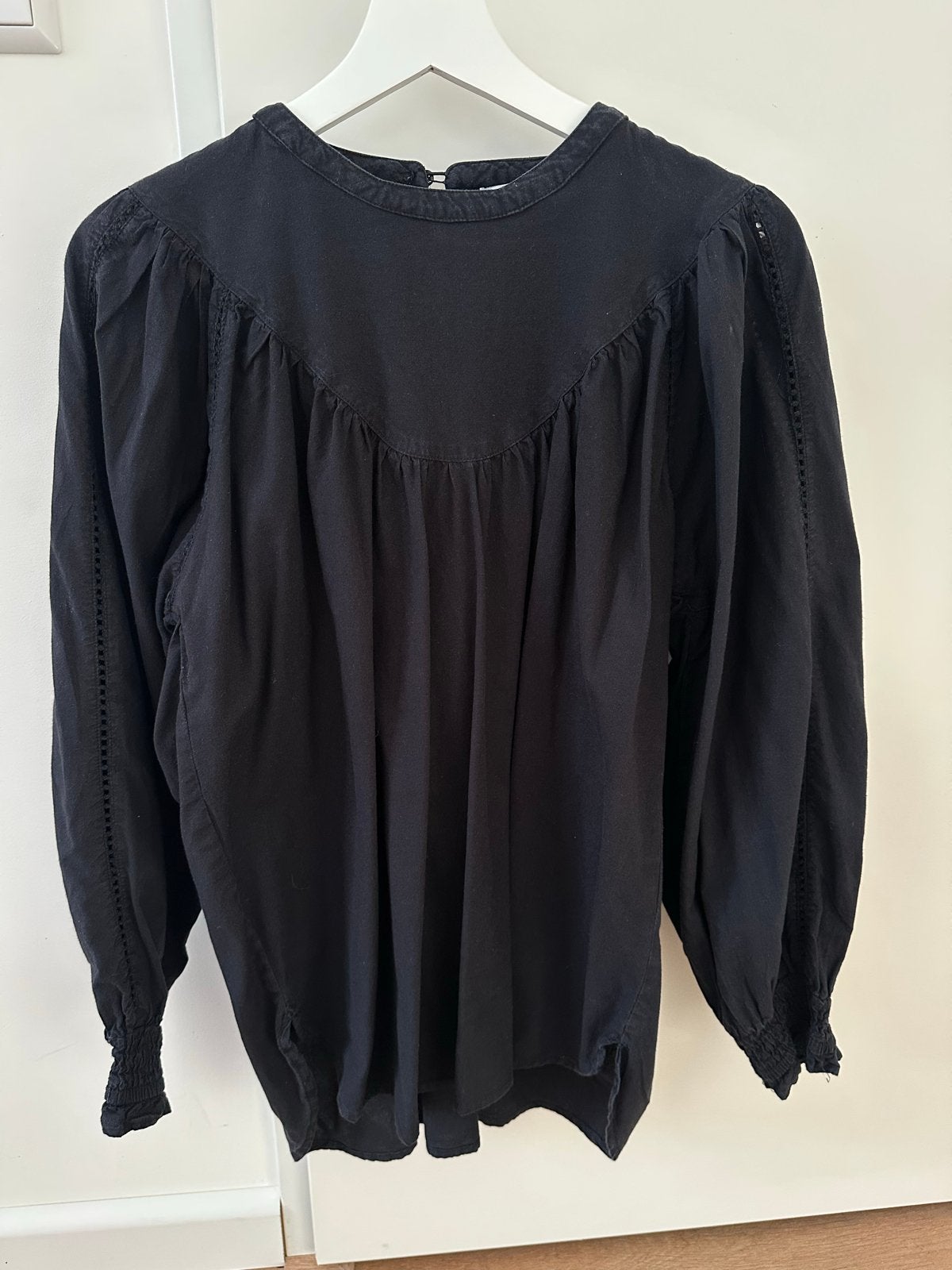 Zwarte BY-BAR blouse maat M / 38, Ophalen of Verzenden, Gedragen, Maat 38/40 (M), Zwart