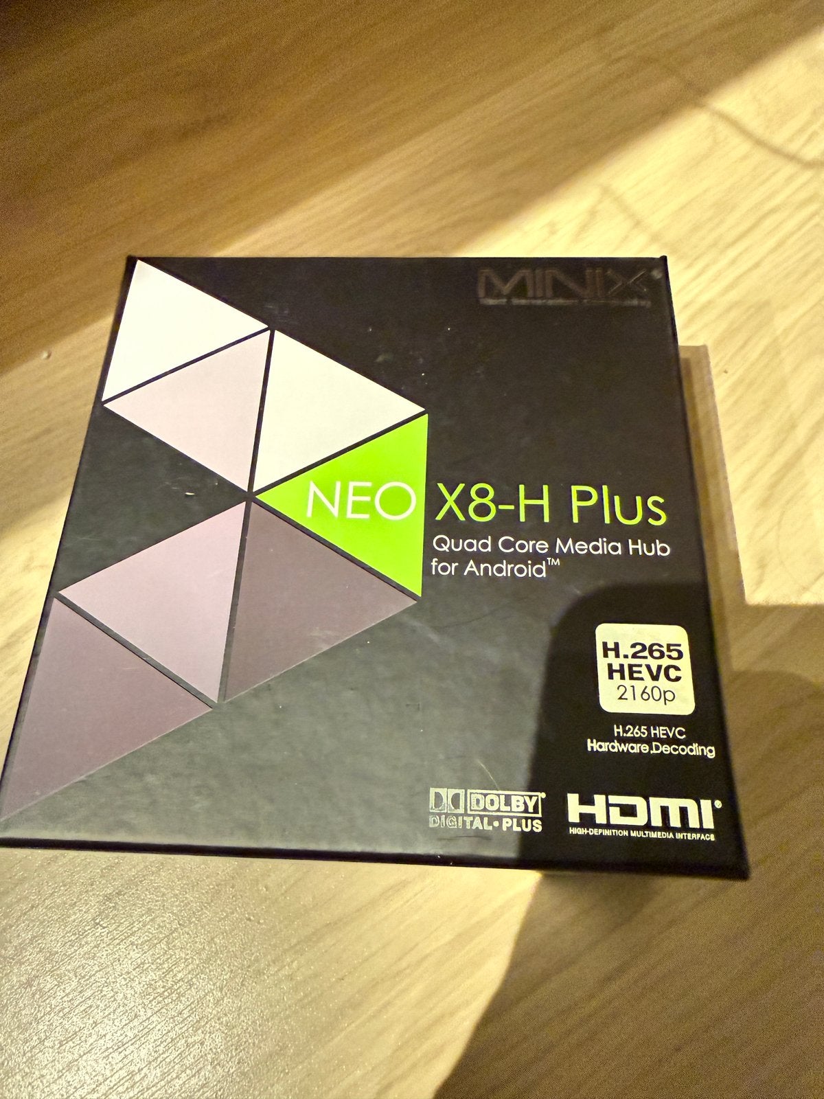 MiniX NeoX8-H Plus allround android mediaplayer, Computers en Software, Moederborden, Zo goed als nieuw, DDR3, Ophalen of Verzenden