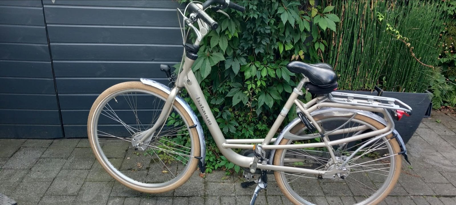 Batavus Mambo moederfiets champagne kleur - 7 versnellingen, Ophalen, Batavus, Zo goed als nieuw, Versnellingen