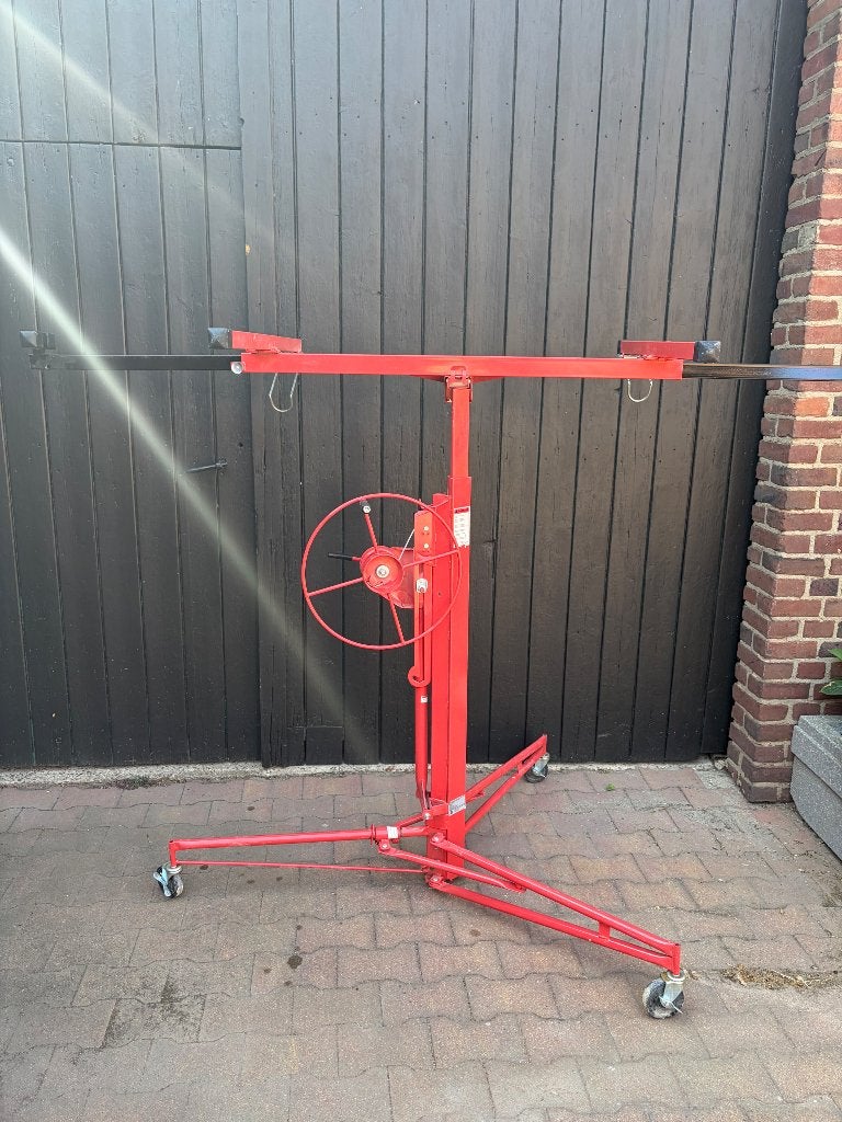 Gipsplaten lift, Ophalen, Gebruikt