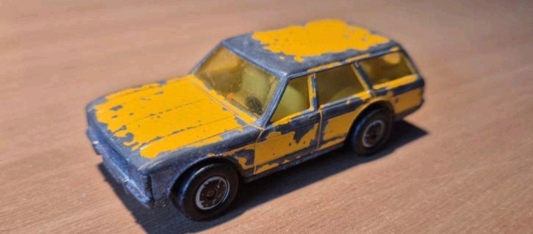 Siku - Ford Granada Turnier - geel, Ophalen of Verzenden, Gebruikt, Auto, Overige merken