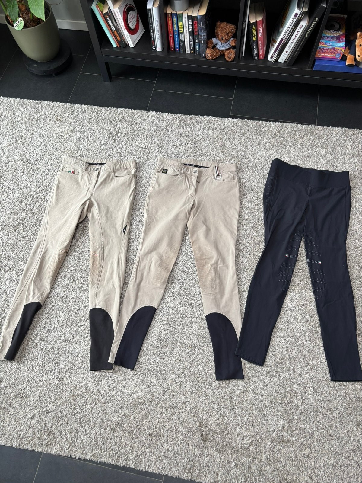 Rijbroeken / wedstrijdshirten te koop, Dieren en Toebehoren, Paardrijkleding, Gebruikt, Kinderen, Springen, Onderkleding
