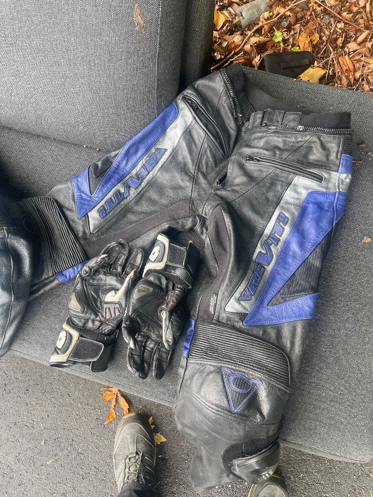 Leren Motorpak maat XL, REV'IT!, Ophalen of Verzenden, Tweedehands, Heren
