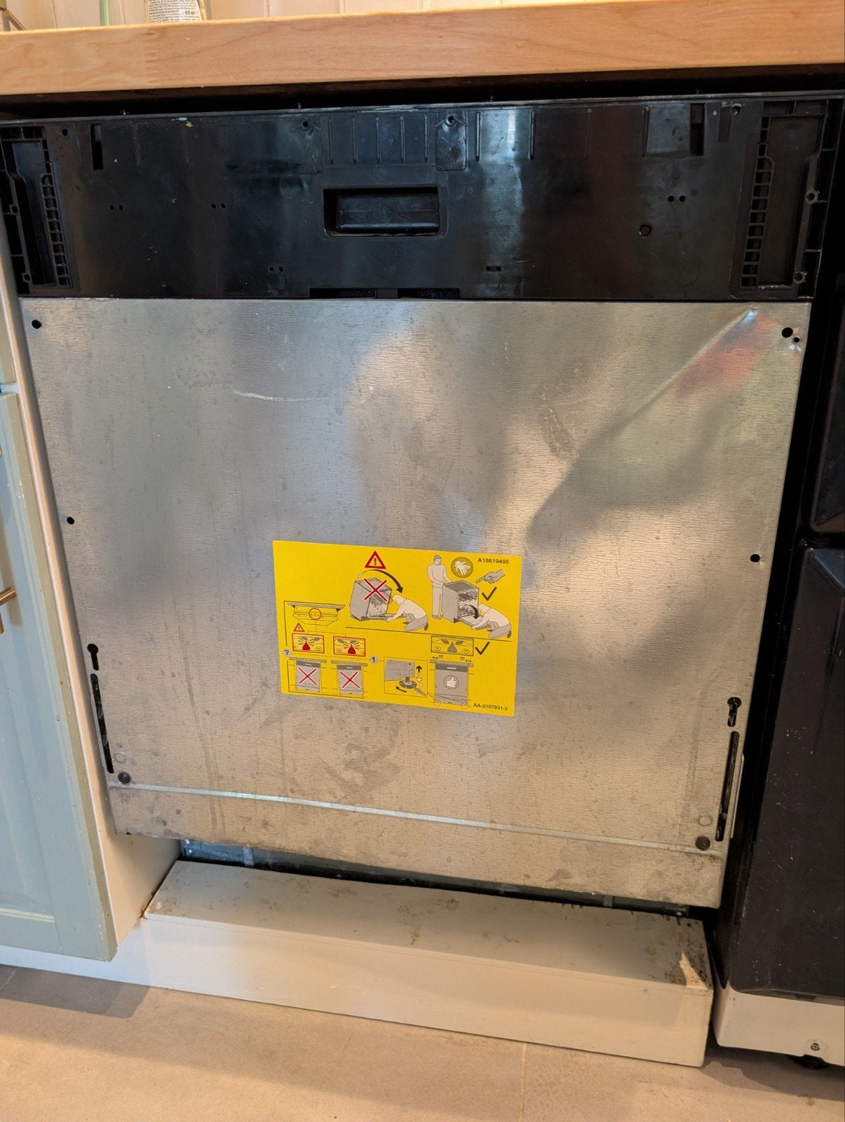 Ikea inbouw vaatwasser met i10 foutcode, Ophalen, 60 cm of meer, Eco programma, Inbouw
