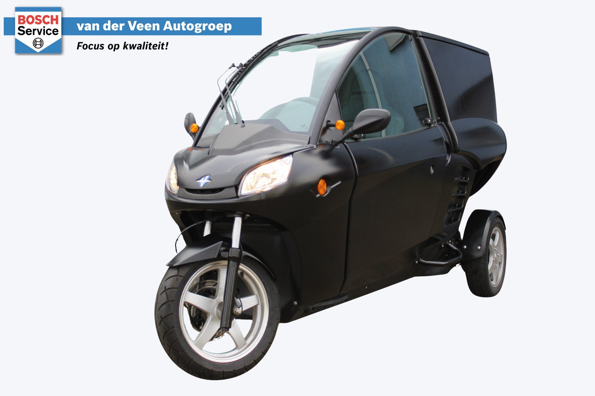 Carver Brommobiel Cargo Base 5.4 kWh | 45 km/u | Voorruitver, Gebruikt, Carver, Groningen@vdveenautogroep.nl, Auto Hoogkerk BV