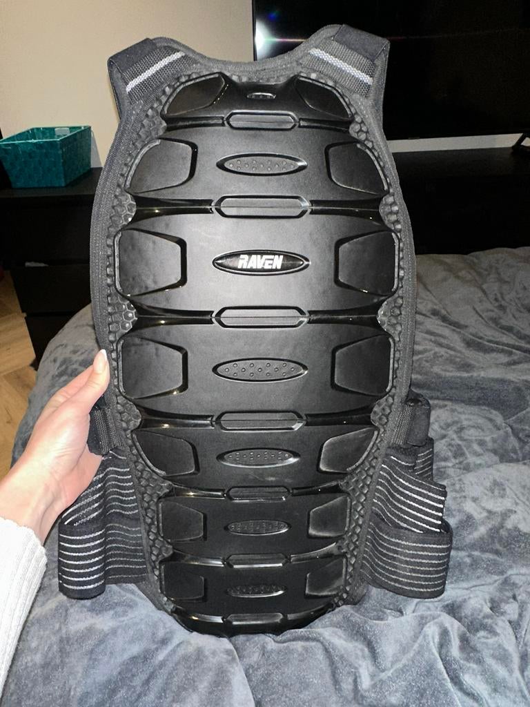 Raven rugbeschermer motor CE protector verstelbaar, Motoren, Ophalen of Verzenden, Tweedehands, Dames, Overige typen
