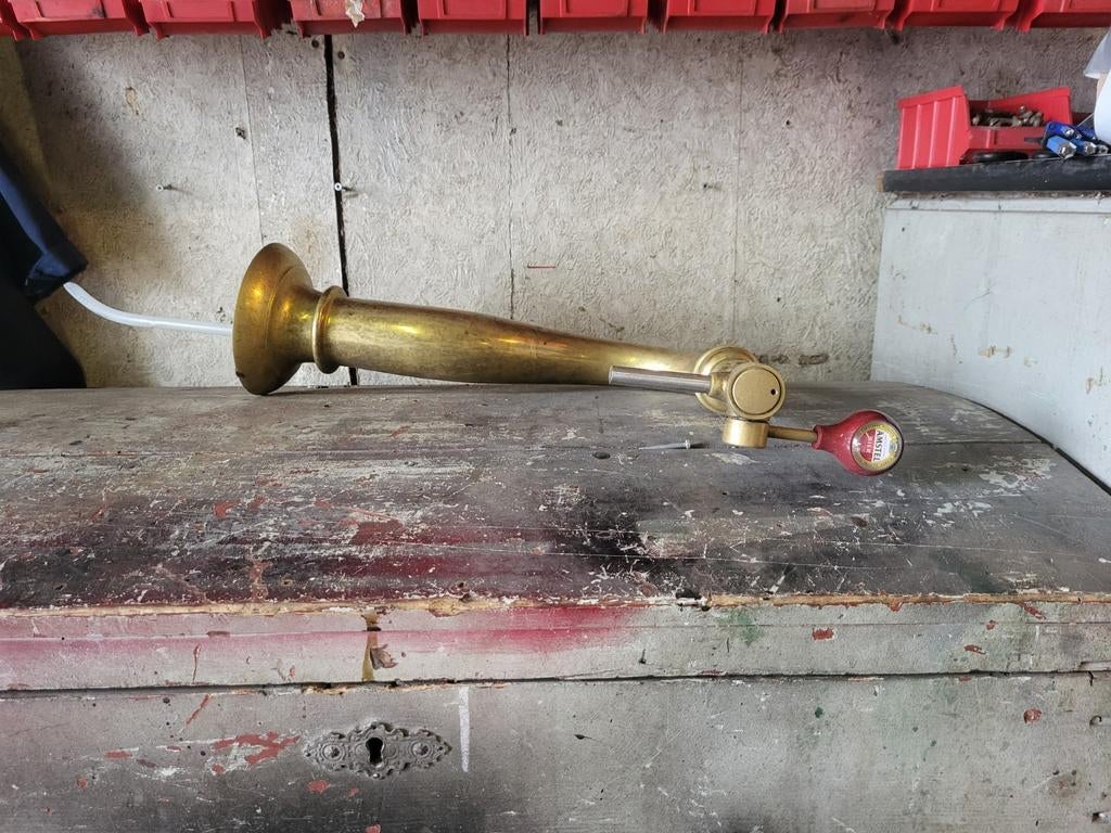 Vintage Amstel tapkraan - Messing, Ophalen of Verzenden