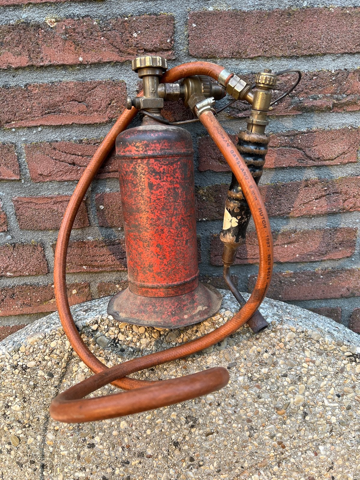 Vintage Soldeerbrander / Gasbrander - Decoratief Item, Ophalen of Verzenden