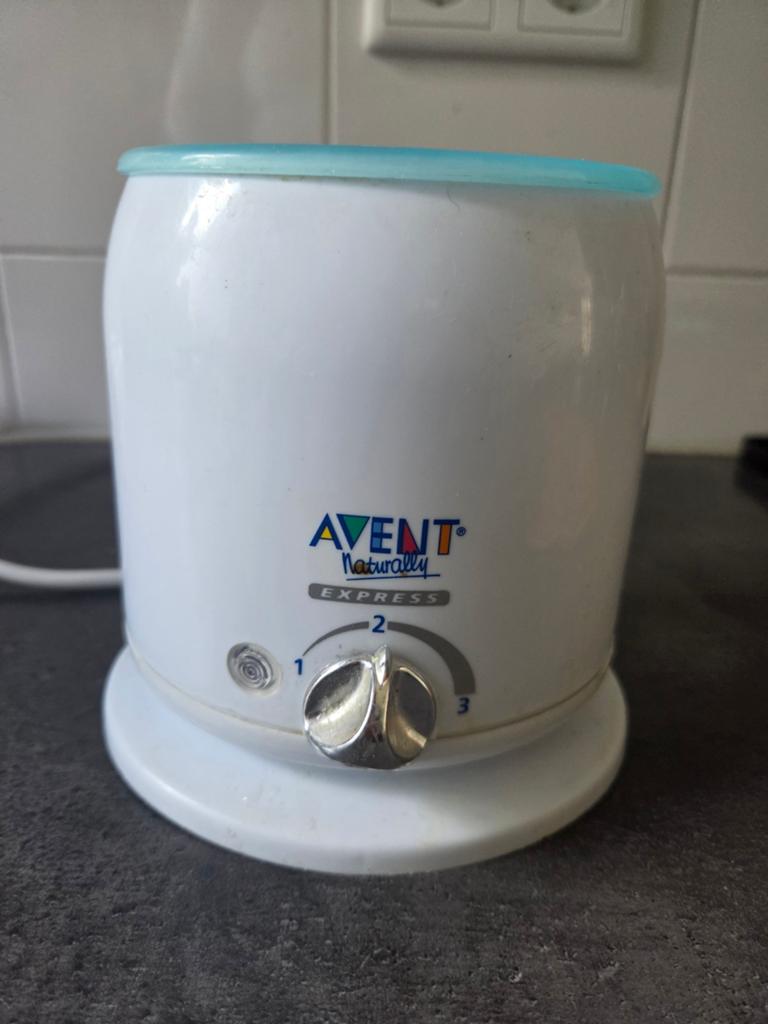 Avent Naturally Express Flessenwarmer, Kinderen en Baby's, Babyvoeding en Toebehoren, Ophalen of Verzenden, Gebruikt, Flessen- of potjesverwarmer