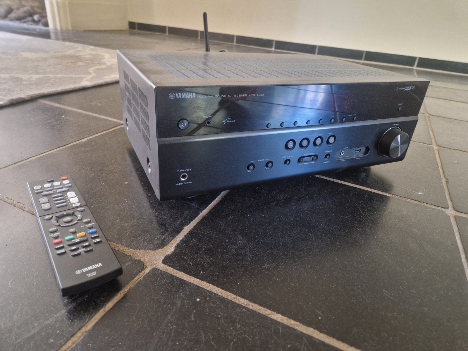 yamaha natural sound av receiver HTR-4068, Ophalen of Verzenden, Zo goed als nieuw, 120 watt of meer, Yamaha
