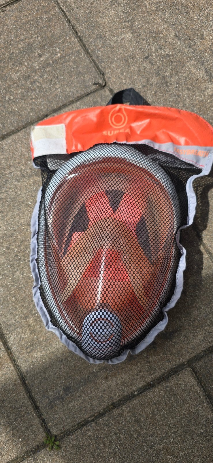 Snorkelmasker Easybreath - Comfortabel en Helder Zicht, Ophalen of Verzenden, Gebruikt, Snorkelmasker