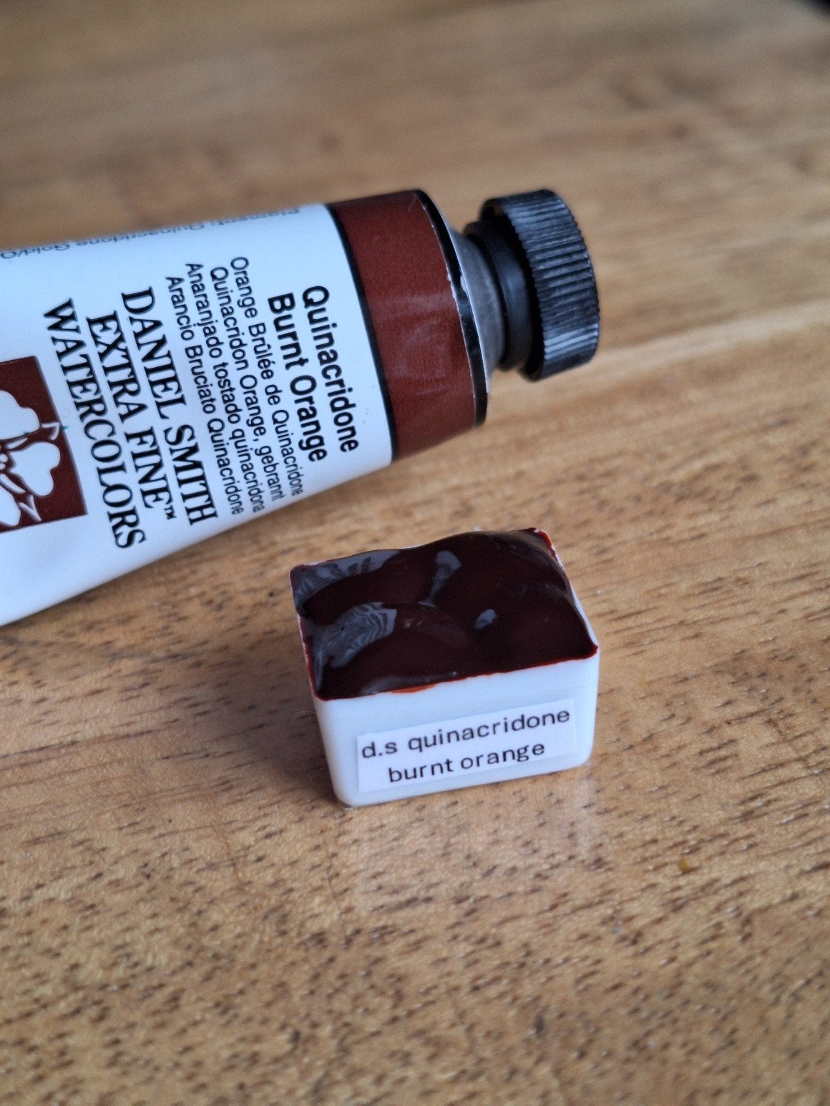 Daniel Smith Quinacridone Burnt Orange Waterverf ½ napje, Hobby en Vrije tijd, Ophalen of Verzenden, Nieuw, Waterverf