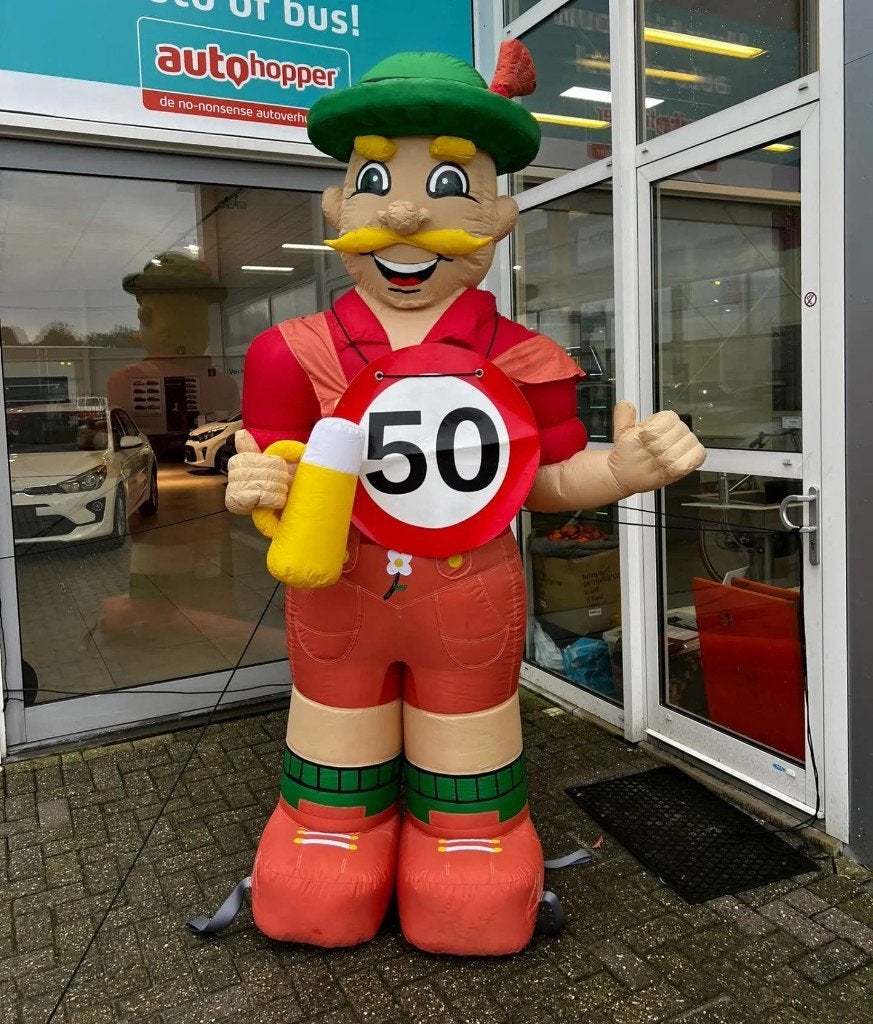 Tiroler abraham te huur FUNLUCHT Beilen 0613808090, Ophalen, Zo goed als nieuw, Abraham of Sarah