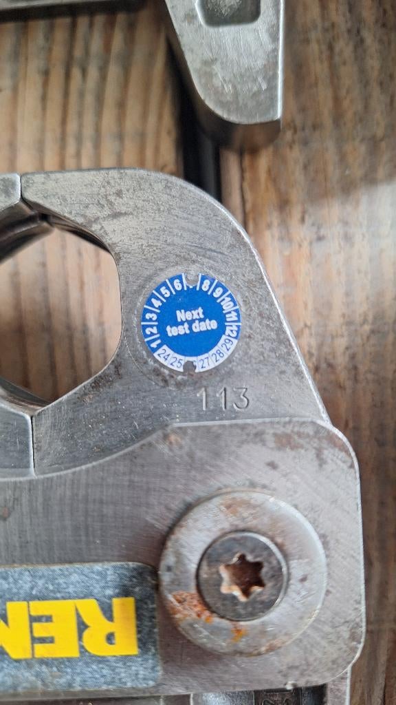 Rems Akku-press ACC Accu perstang persmachine. M-bekken., Auto diversen, Autogereedschap, ., Ophalen of Verzenden, Zo goed als nieuw