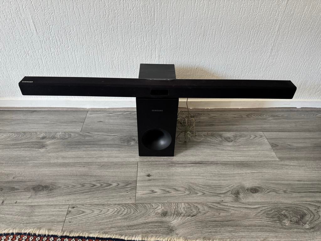 Samsung Soundbar met Subwoofer, Ophalen, Bluetooth, Gebruikt