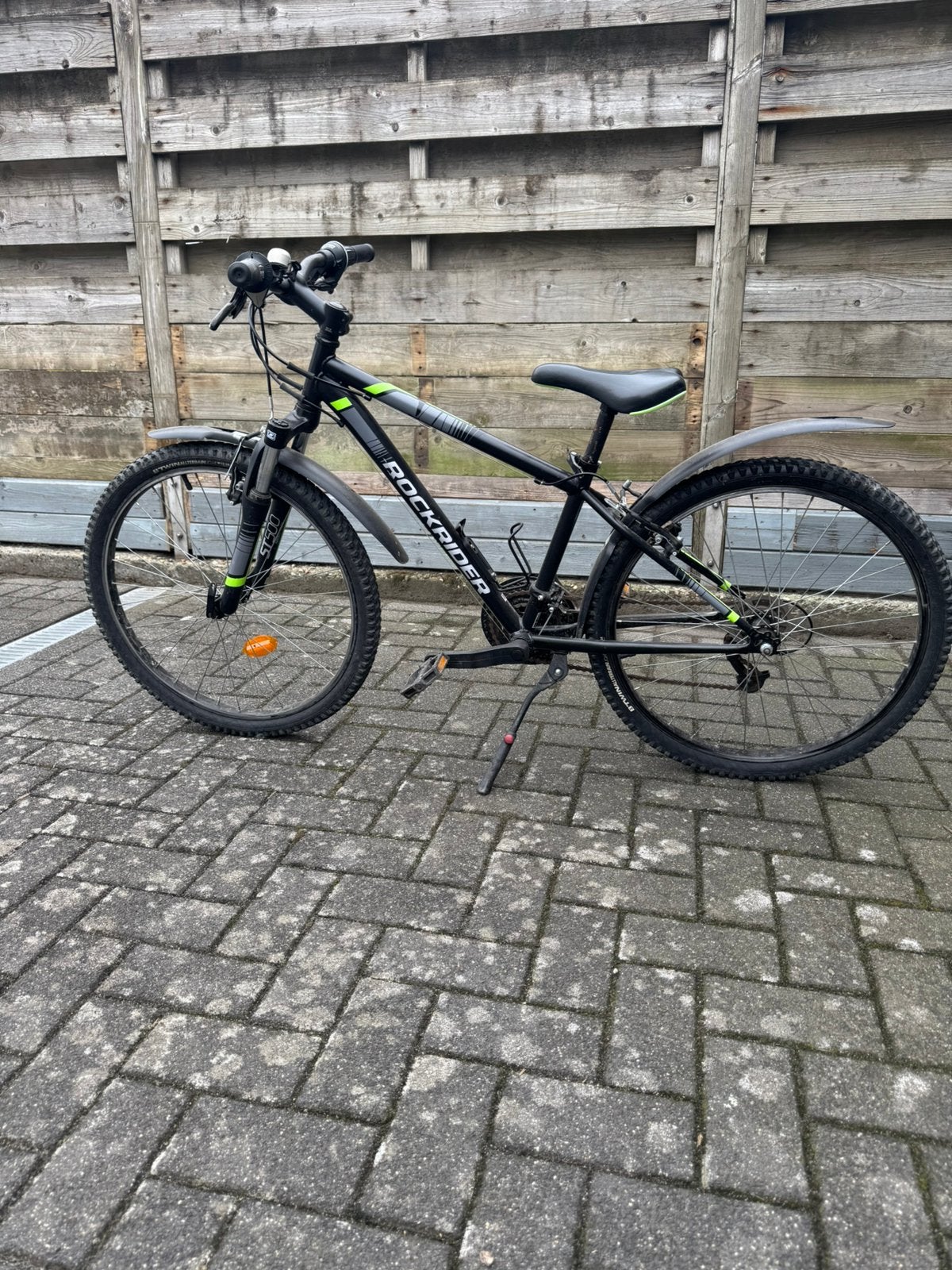 Rockrider 24 inch zwart, Fietsen en Brommers, Fietsen | Mountainbikes en ATB, Minder dan 45 cm, Ophalen, Zo goed als nieuw, Overige merken