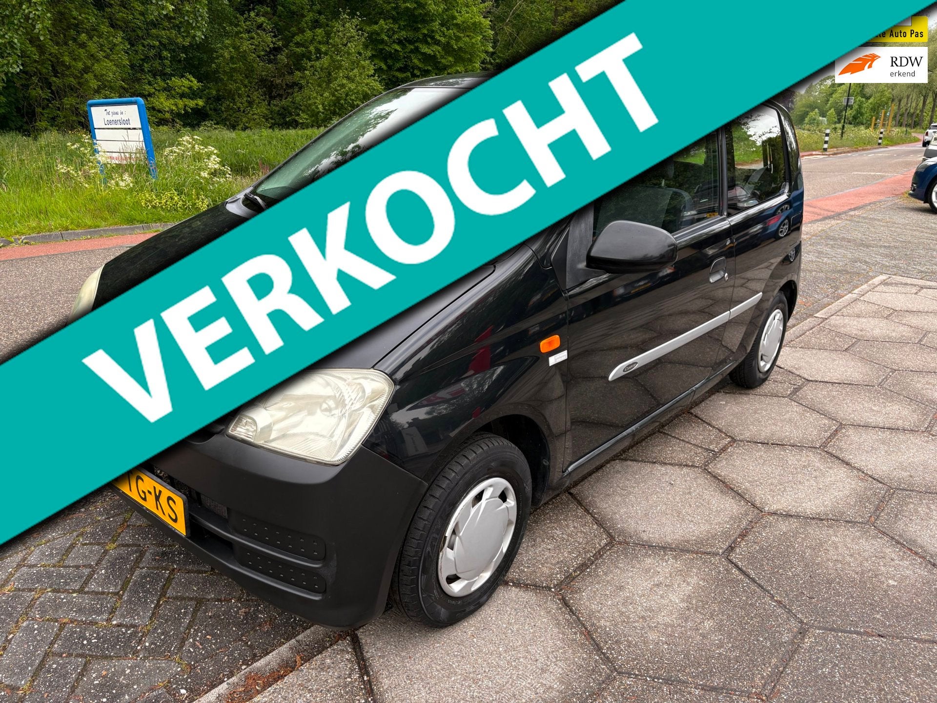 Daihatsu Cuore 1.0-12V Kyoto, Auto's, Daihatsu, Voorwielaandrijving, Stof, 18 €/maand, 4 stoelen