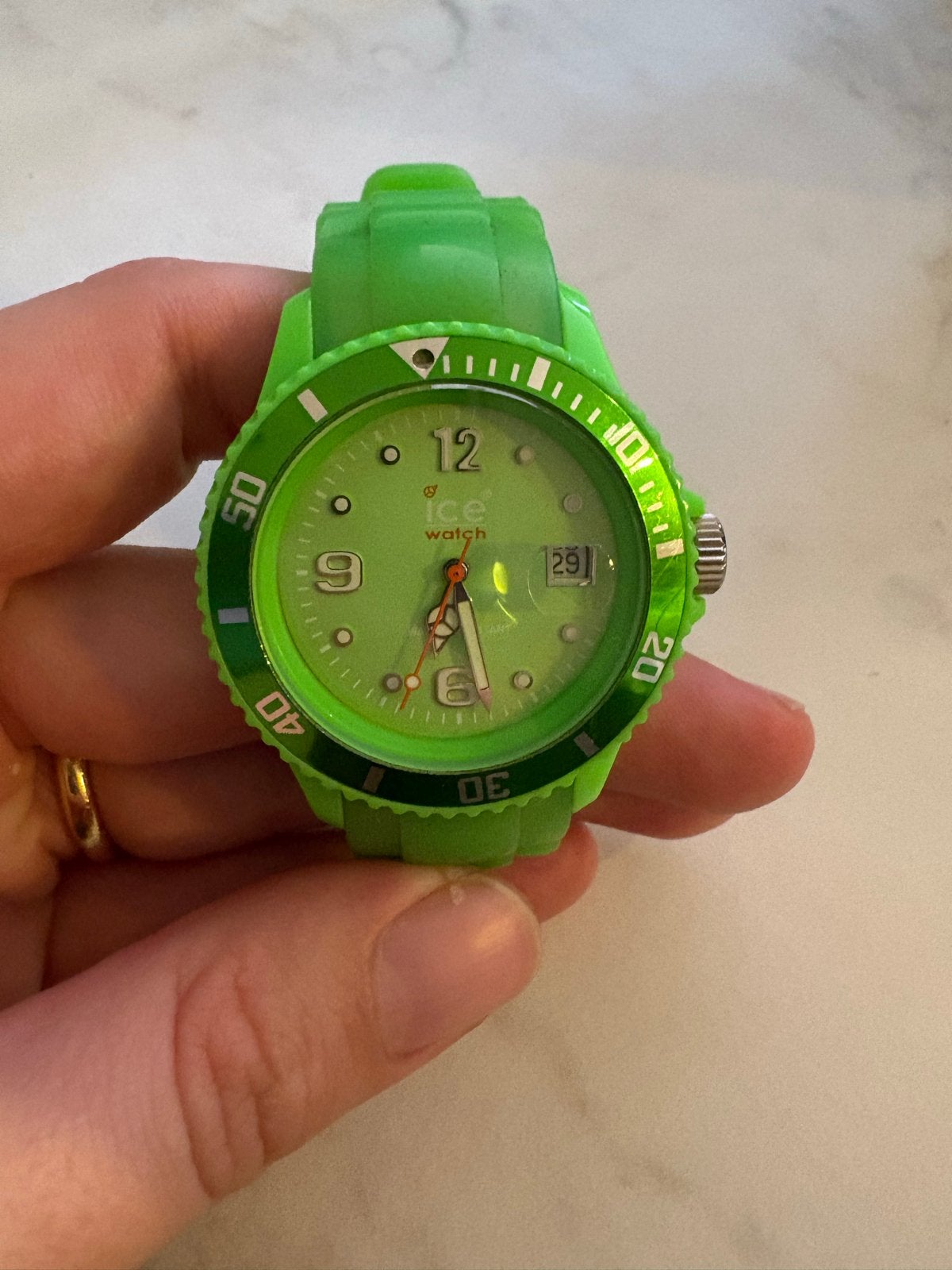 Ice-Watch Polshorloge - Neon Groen, Overige merken, Kunststof, Gebruikt, Polshorloge