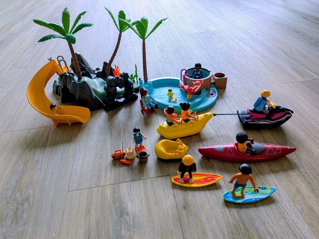 Waterpark Playmobil, Losse onderdelen, Overige typen, Ophalen of Verzenden, Summer fun