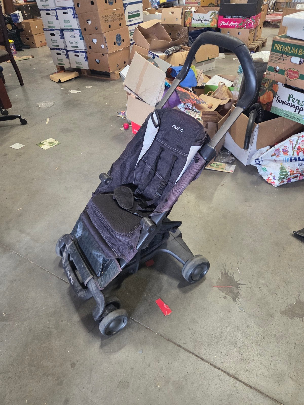 Nuna Pepp Luxx buggy - Zwart - Gebruikt, Kinderen en Baby's, Ophalen