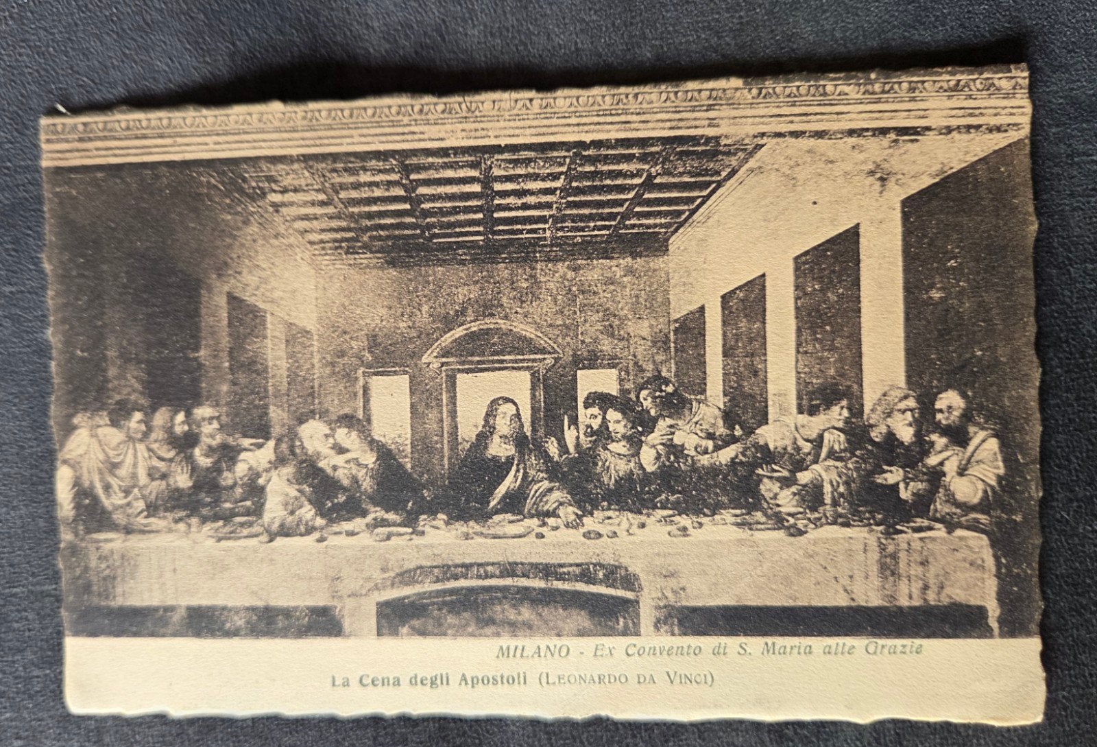 Het Laatste Avondmaal - Leonardo da Vinci, Verzenden, Voor 1920, Ongelopen, Overige thema's