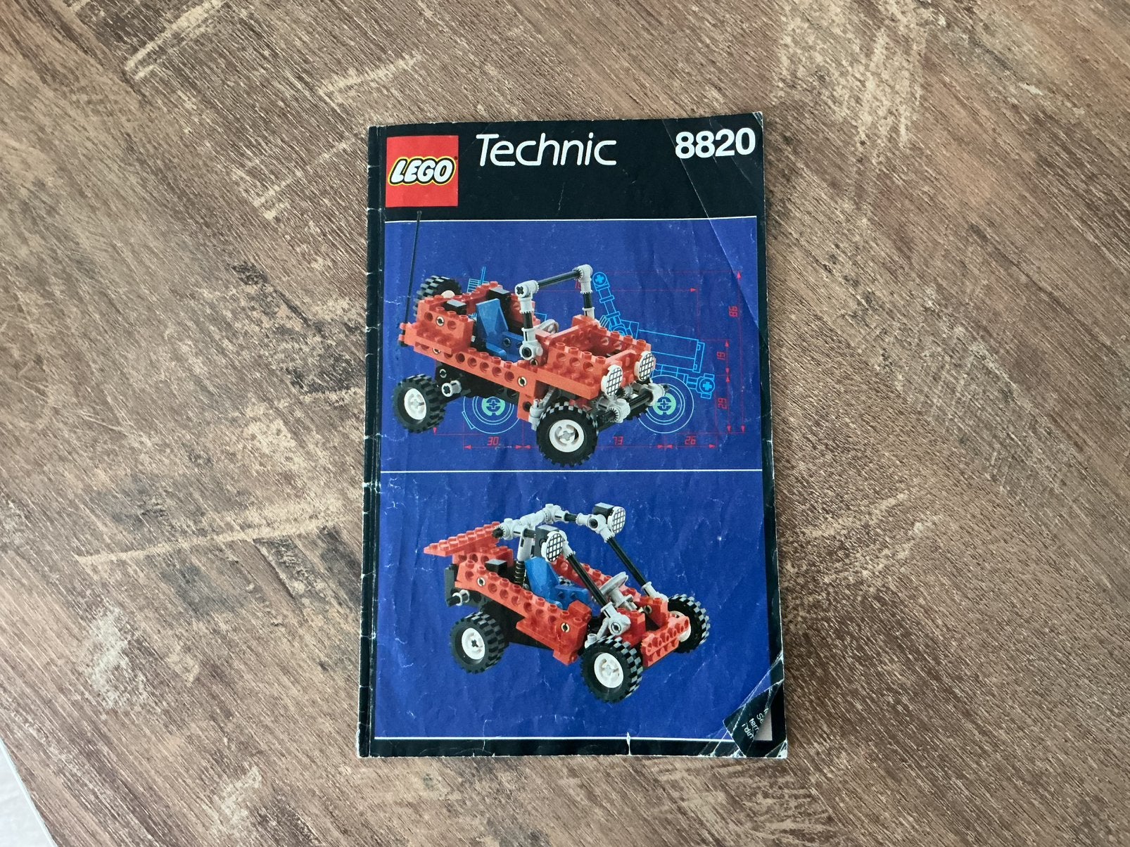 Lego technic 8820, Ophalen of Verzenden, Gebruikt
