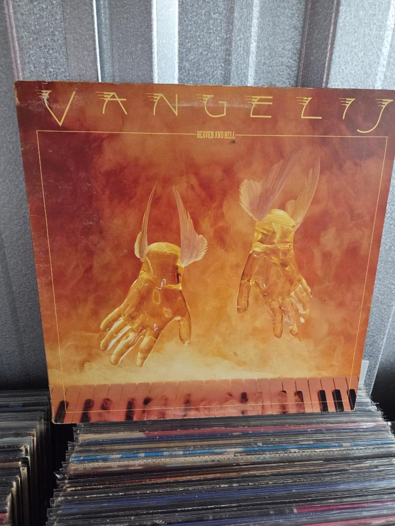 Vinyl lp VANGELIS: HEAVEN AND HELL, Gebruikt, Ophalen of Verzenden, 1970 - 1979, 12 inch