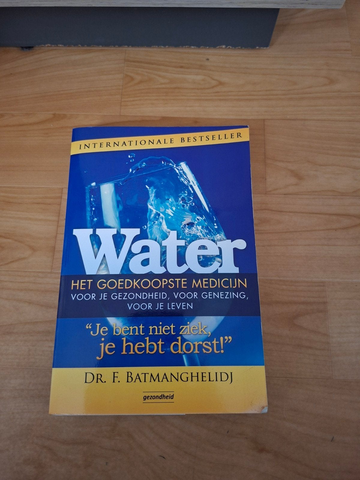 Water: Het Goedkoopste Medicijn - Dr. F. Batmanghelidj, Boeken, Ophalen of Verzenden, Gelezen, Gezondheid en Conditie, Dr. F. Batmanghelidj
