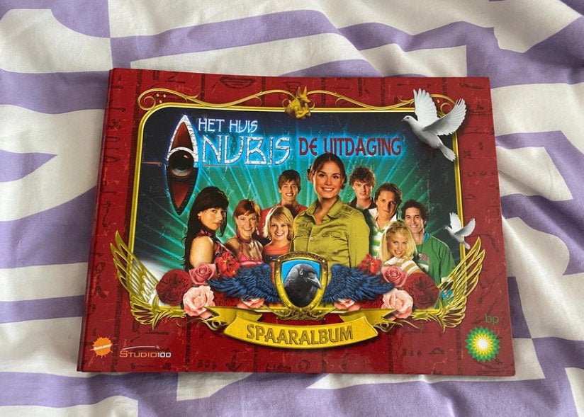 Het Huis Anubis spaaralbum studio 100 compleet, Verzamelen, Ophalen of Verzenden, Gebruikt
