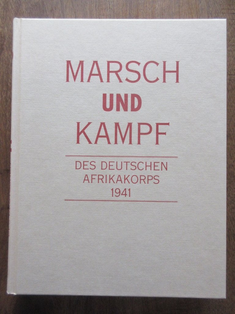 MARSCH UND KAMPF Des Deutschen Afrikakorps 1941, Verzenden, Tweede Wereldoorlog, Gelezen, Overige onderwerpen
