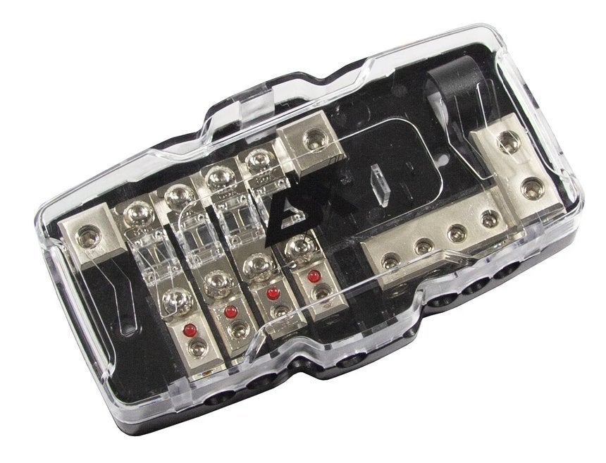 ESX DFD2/4G Zekering / Ground verdeelblok 50mm2, Audio-design, Nieuw, Am Breilingsweg 3, 76709 Kronau, Duitsland, Ophalen of Verzenden