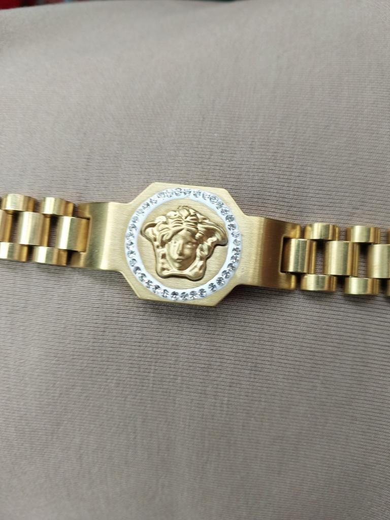 Versace armband., Sieraden, Tassen en Uiterlijk, Armbanden, Ophalen of Verzenden, Nieuw, Goud